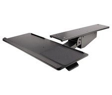 StarTech Under Desk Keyboard and Mouse Tray - Full Motion & Height Adjustable picture
