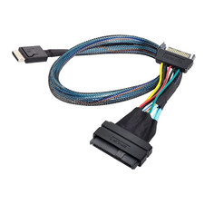 Oculink SFF-8611 to U.2 U.3 SFF-8639 NVME Pcie Pci-Express SSD Cable picture