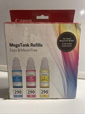 Canon Genuine MegaTank Refills GI-290 Cyan Magenta Yellow Ink OEM (NEW) picture