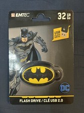 Batman 32GB Flash Drive Keychain NEW SEALED Emtec DC Comics 32 GB picture