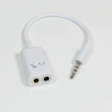 TRRS 3.5mm Plug Connector-Male to TRS 3.5mm F Headphone TRS 3.5mm F Microphone picture
