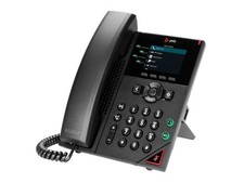 HP Poly VVX 250 IP Phone Corded- Corded Desktop Wall Mountable Black Model picture