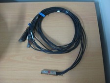 FS 40G DAC 3M 40G QSFP+ 4X10GB SFP+ PASSIVE DIRECT ATTACH COPPER CABLE Q-4SPC03 picture