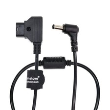 D-tap to DC Power Cable 12V 5.5mm×2.1mm for Atomos Shogun, Ikan Monitor, Blac... picture