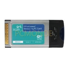 3Com OfficeConnect Wireless 54Mbps PC Card 802.11G (3CRWE154G72) picture