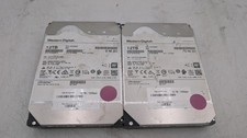 Lot Of 2 WD DC HC520 12TB 7.2K SAS 12Gbps 256MB 3.5