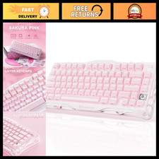 Wireless Mechanical Gaming Keyboard, RGB Backlit, 75% Compact Design, Customizab picture