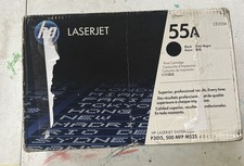 HP 55A Black CE255A For HP LaserJet P3015 Open box - pull tab intact picture