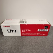 Canon 131H Black High Capacity Ink Cartridge Genuine OEM Original NEW/SEALED picture