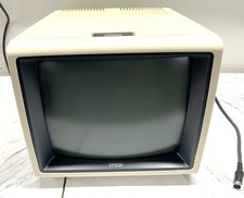 Rare Epson QX-10 Monitor w/Video Cable Very good Condition Works picture