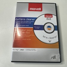 Maxell DVD Lens Cleaner Blue ray DVD Gaming Systems picture