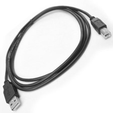 USB 2.0 Printer Cable Cord A To B 6 Foot For Canon Pixma Lexmark HP Mint picture
