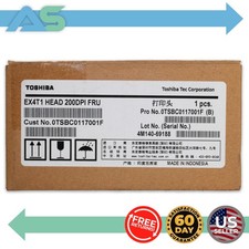 Genuine Toshiba P/N: 0TSBC0117001F Printhead for B-EX4T1 Thermal Printer 203 DPI picture