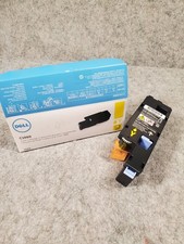 Dell V53F6 Yellow Toner Cartridge Dell C1660 Printer (1000 Pg) Open Box picture