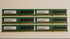 Micron MT16HTF12864AY-53EB1 6GB (6 x 1GB) PC2-4200 533MHz CL4 DDR2 RAM - R1579 picture