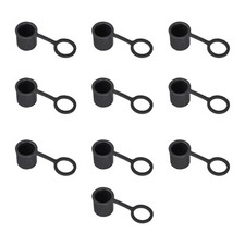 BNC-B Anti Dust Plug Port Dust Silicone Covers Caps Stoppers Black 20pcs picture