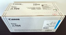 Genuine Canon T04 Cyan Toner 2979C001AA C475 C477 C478 C568 OEM New Sealed picture