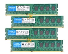 Crucial 8 GB DDR3 RAM 4X 2 GB 2Rx8 PC3-12800 1600MHZ 240PIN DIMM Desktop Memory- picture