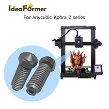 5Pcs Hardened Steel Nozzle 0.4/0.6/0.8/1.0mm for Anycubic Kobra 2 Series Printer picture