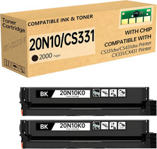 20N10K0 Black Toner Cartridge for with Lexmark CS331dw / CX331adwe / CX431adw picture