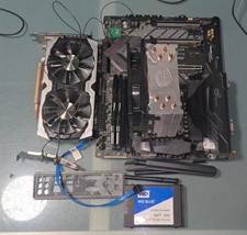 ASRock Fatal1ty Z370 Gaming K6 LGA1151 +  i7 8700K + GSKILL DDR4 24GB RAM + READ picture