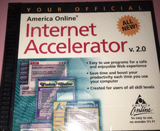 internet accelerator v 2.0 aol Cd picture