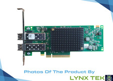 Dell Emulex LPe35002-M2 32Gbps PCIe Fibre HBA 0PD89Y 0HWXGN 2x AFBR-57G5MZ-EL5 picture