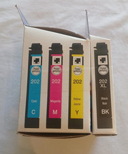 2025 NEW Sealed Genuine Epson 202XL Black & 202 C/M/Y Inks For XP-5100 WF-2860 picture