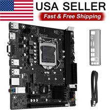 LGA 1155 Motherboard H61C DDR3 UDIMM mATX NVMe/SATA M.2 for Intel 2nd/3rd CPUs picture