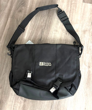 NEW  Doctor Hospital Montezuma Messenger Bag - Black DT700- 12H x 16.25W x 5.75D picture