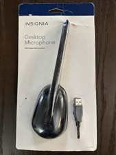 Insignia NS-PAUM50 USB Connection Desktop Microphone for Computer Video Calls picture