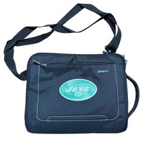 Tribeca Laptop Tablet Bag Unisex OS Black NY Jets NFL Messenger Crossbody picture