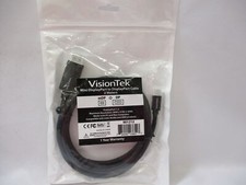 *NEW* VISION TEK 901212 MINI DISPLAY PORT TO DISPLAY PORT A/V CABLE picture