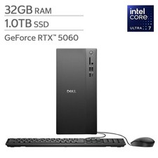 Dell Ect 1250 Intel Core Ultra 7 265F 1TB SSD 32GB DDR5 Rtx 5060 Windows 11 Home picture