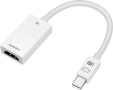 Best Buy essentials- Mini DisplayPort to HDMI Adapter - White picture