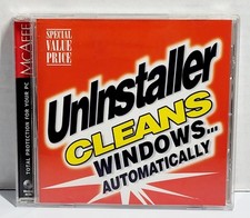 1999 Uninstaller Cleans Windows Automatically 95/98 (PC CD-ROM) Vintage  picture