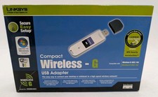 Linksys WUSB54GC Compact Wireless-G USB Network Adapter, Brand New  picture