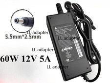 Genuine Delta 60W 12V 5A Charger Power Supply 5.5*2.5mm Tip AC Adapter picture