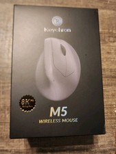 Keychron M5 8K Wireless Vertical Mouse with Thumb Wheel, PixArt 3950 Sensor picture