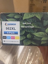 HIRMOD 962XL High Yield Ink Cartridge 4-Pack Set Black Cyan Magenta Yellow picture