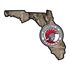 University of Tampa Spartans Realtree Camouflage Sticker/Magnet picture