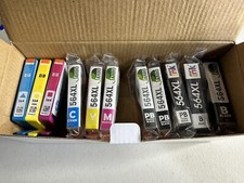 Mixture Of St@r Ink, Jarbo And Genuine HP 564XL Inks 5 Black 6 Color Inks Sealed picture