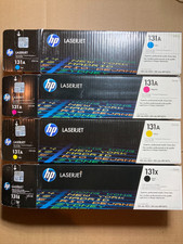 HP 131X Black High Yield, 131A Cyan/Magenta/Yellow Standard Yield Toner Set picture
