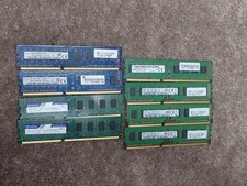 lot of 8 Micron Samsung SkHynix Timetec 4GB DDR3 Ram Sticks 8x4 Untested As Is picture