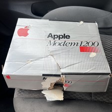 Apple Modem 1200 (Model A9M0301, 1983) — In Box With Cables & Original Packaging picture