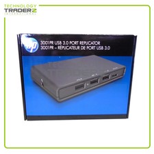 F3S42UT#ABA HP 3001pr USB3 Port Replicator F3S42UT * Factory Sealed Retail * picture