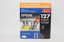EPSON 127 XL BLACK 2-PACK CARTRIDGES 07/2028+ T127120-SVH picture