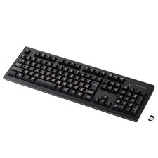 ELECOM Wireless keyboard 108 key PS3/PS4 Support USB-A Plastic TK-FDM088TBK NEW picture