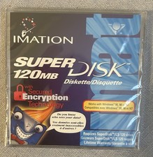 Imation Super Disk 120 MB Brand New Sealed LS-120 - One picture