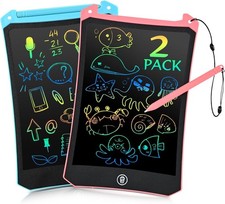 EooCoo Toddler Toys, LCD Writing Tablet for Kids 2 Pack, Toddler Travel Essentia picture